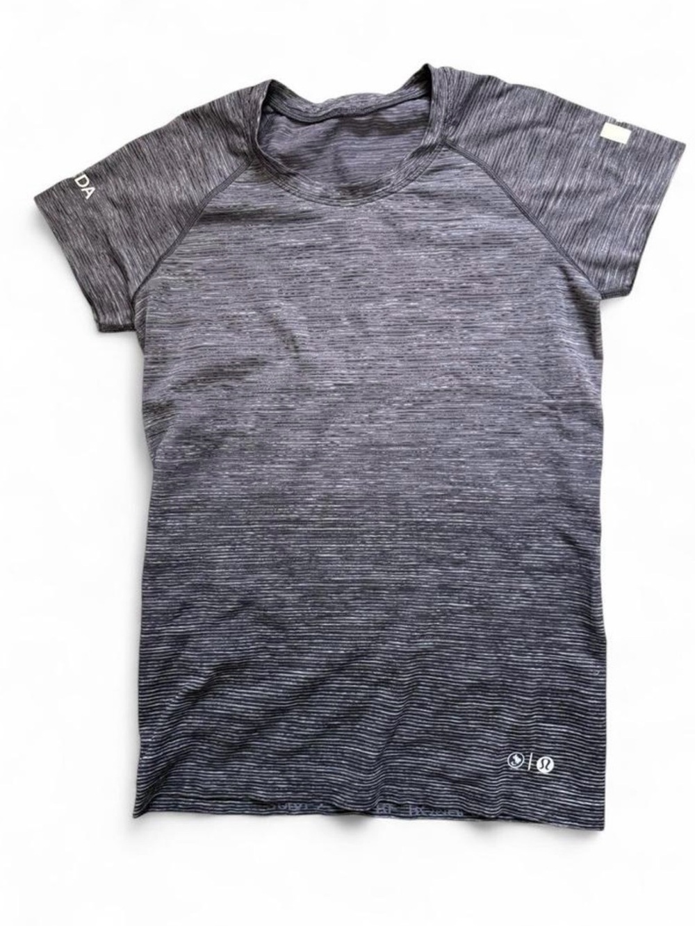 Lululemon Heathered Gray Athletic Tee